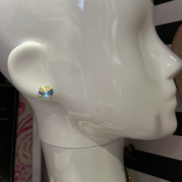 Aurora Borealis Stud Earrings-Boutique - Picture 2 of 4